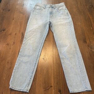 Madewell Jeans Womens 26 Blue The Perfect Vintage Straight-Leg High‎ Rise Denim